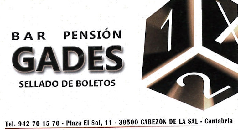 Bar pensión Gades